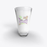 Real Wizardry Logo Drinking Glass