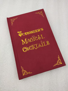 The Potioneer's Magical Cocktails Book Red cover.